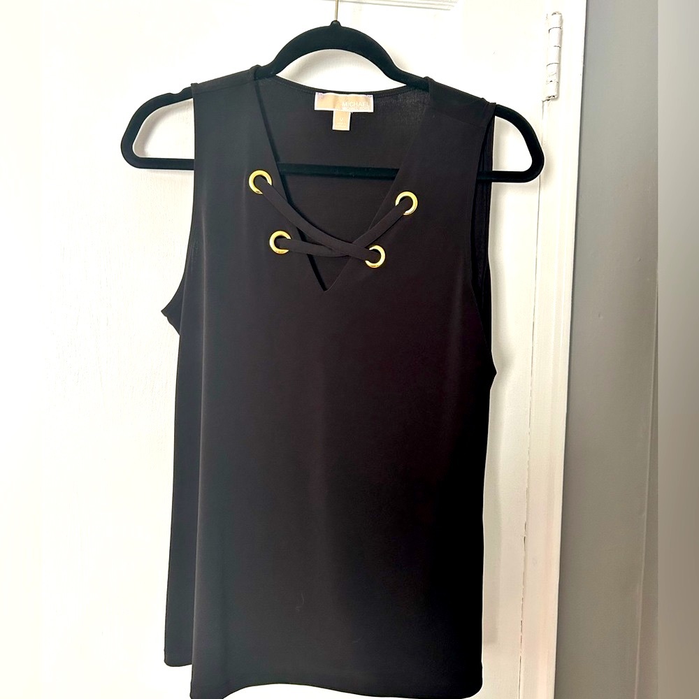 Michael Kors Black Tank